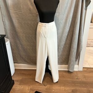 Preston & York Classic White Women's Trousers